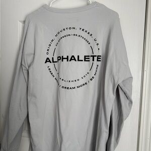 ALPHALETE Long Sleeve Shirt